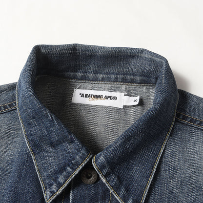 00s チャンピオンロゴ ヴィンテージ加工 2nd デニムジャケット