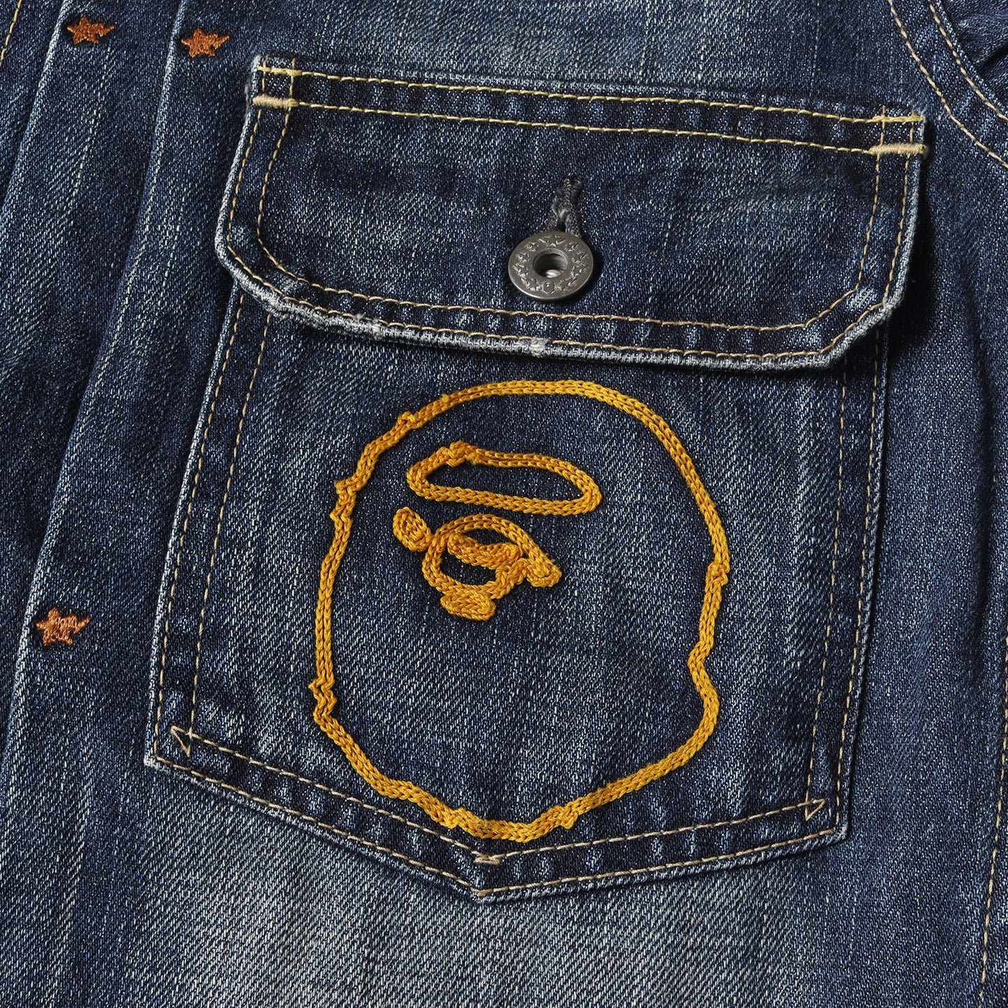 00s チャンピオンロゴ ヴィンテージ加工 2nd デニムジャケット