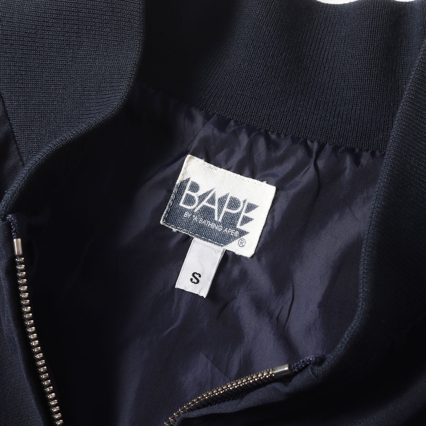 00s BAPESTAロゴ リフレクターライン ジップ ジャケット