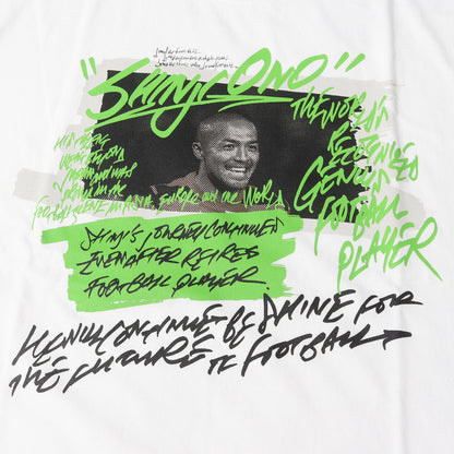 24SS ×DAZN ×YOICHIRO UCHIDA SHINJI ONO フォト グラフィック Tシャツ