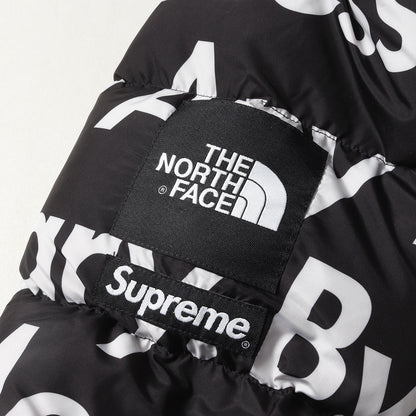 ×THE NORTH FACE メッセージロゴ ヌプシ ダウンジャケット(Nuptse Jacket)