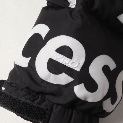 ×THE NORTH FACE メッセージロゴ ヌプシ ダウンジャケット(Nuptse Jacket)