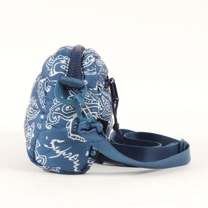 22AW ペイズリー柄 パファー サイド バッグ / ショルダーバッグ(Puffer Side Bag)