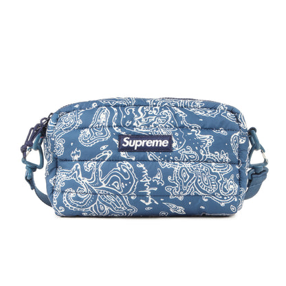 22AW ペイズリー柄 パファー サイド バッグ / ショルダーバッグ(Puffer Side Bag)