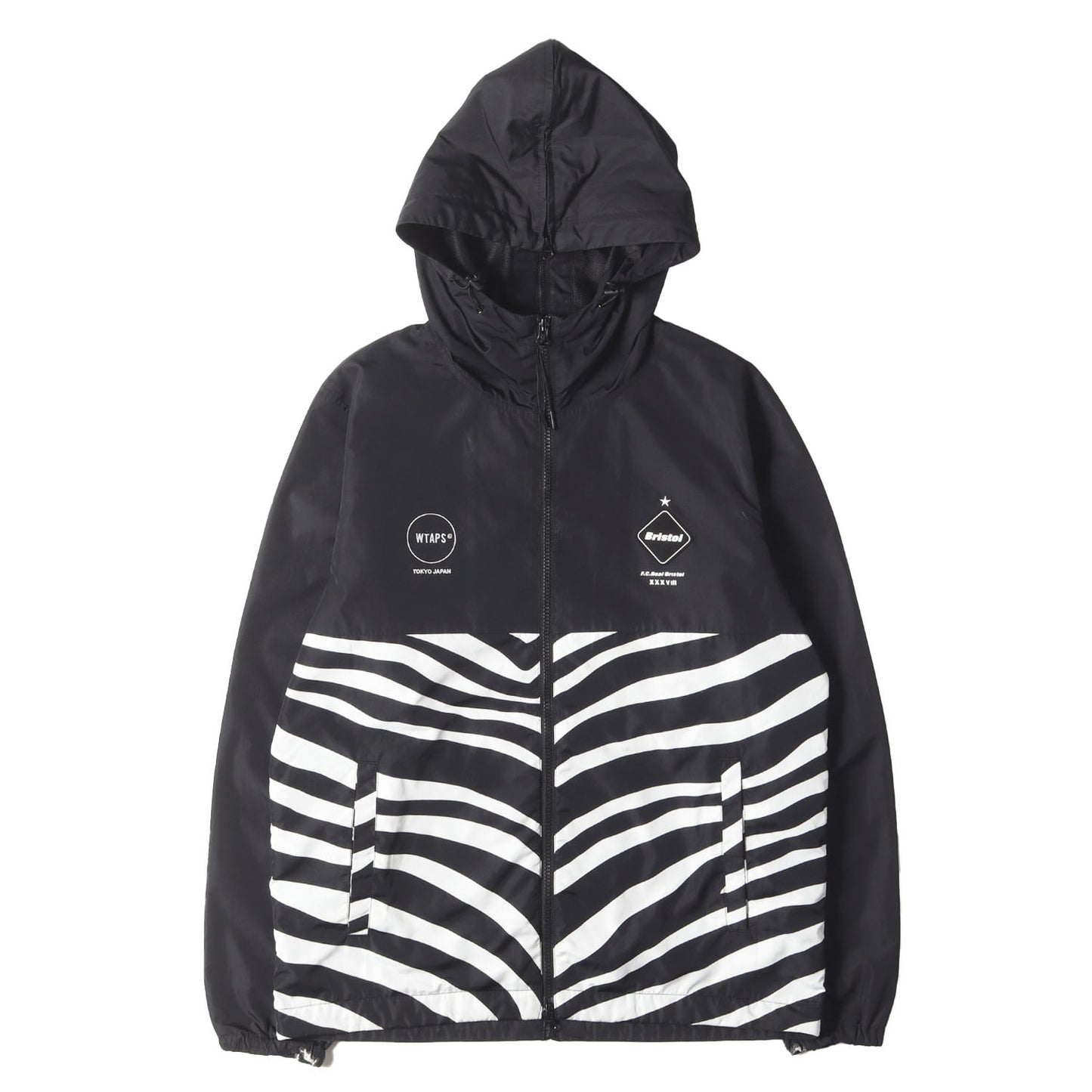 ×WTAPS ゼブラ柄 セパレート フードジャケット(ZEBBRA SEPARATE PRACTICE JACKET)