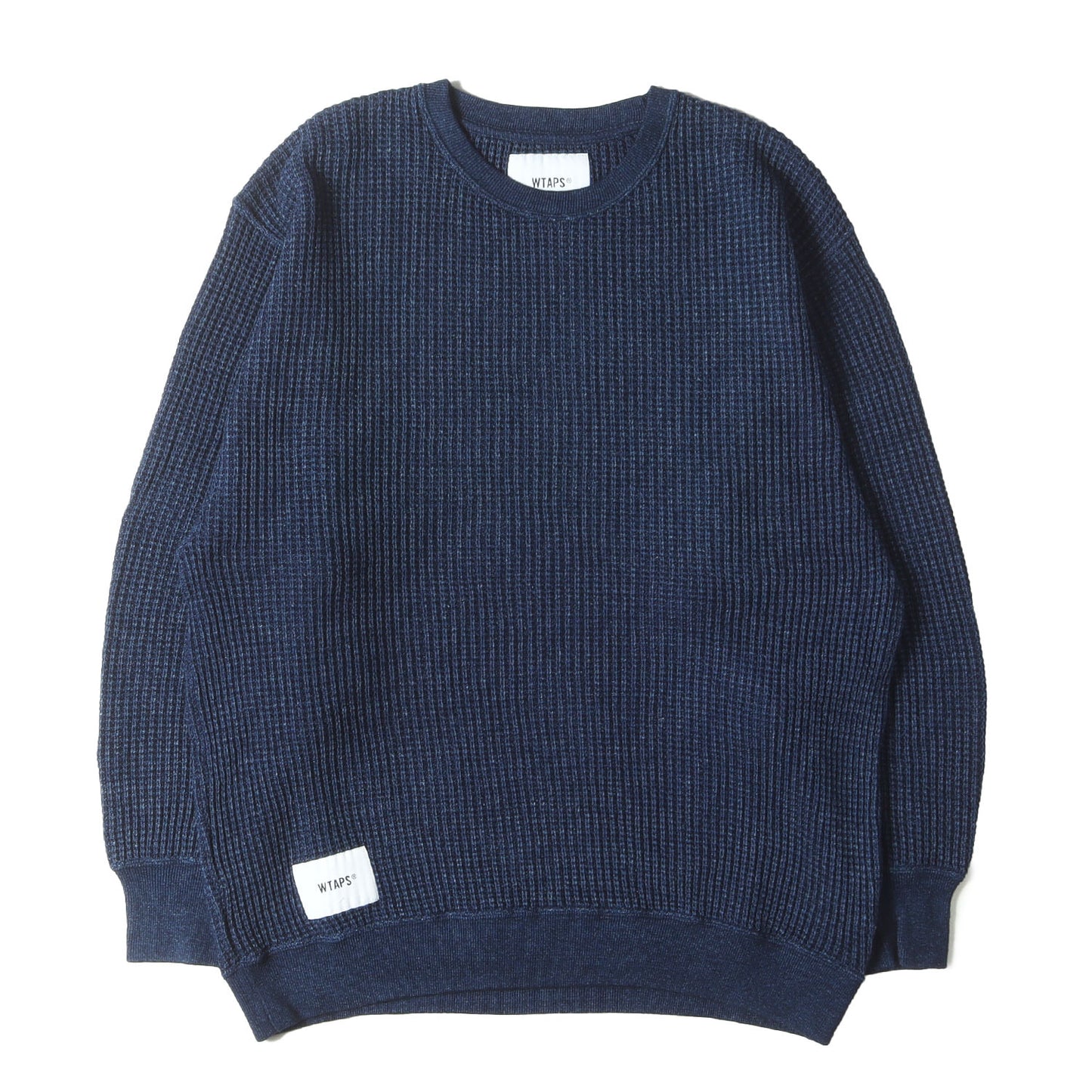 22SS インディゴ サーマルニット セーター(ALL 02 SWEATER / COTTON 04 / INDIGO)