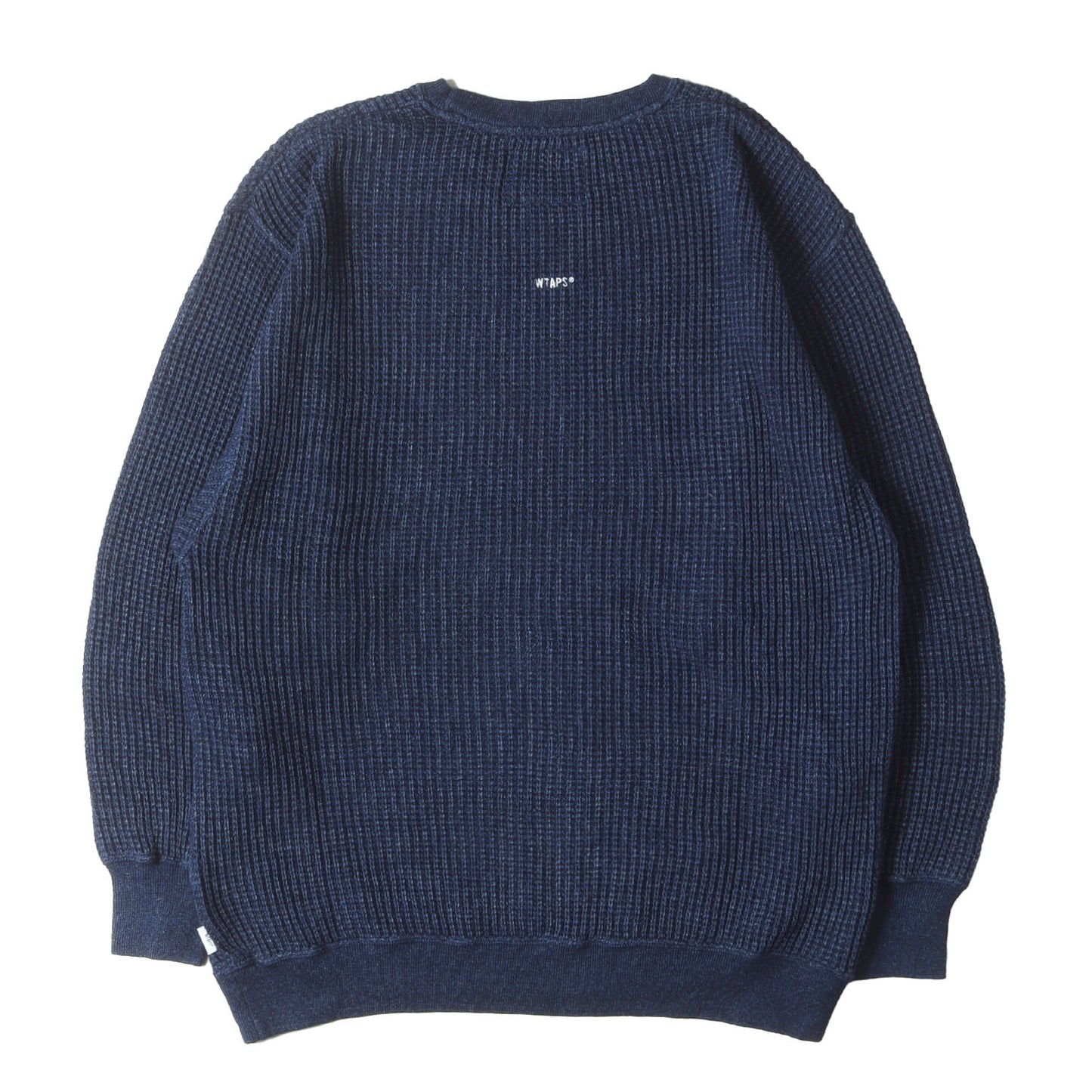 22SS インディゴ サーマルニット セーター(ALL 02 SWEATER / COTTON 04 / INDIGO)