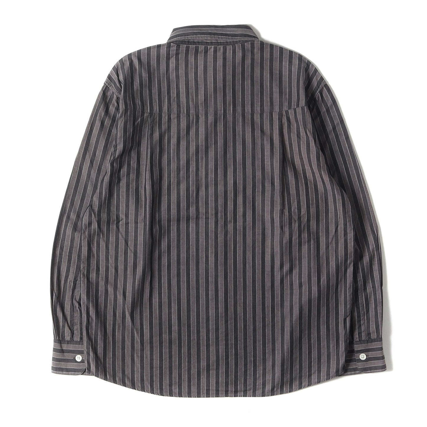 ストライプ ヘリンボーン コットンシャツ(BOUTIQUE LS)