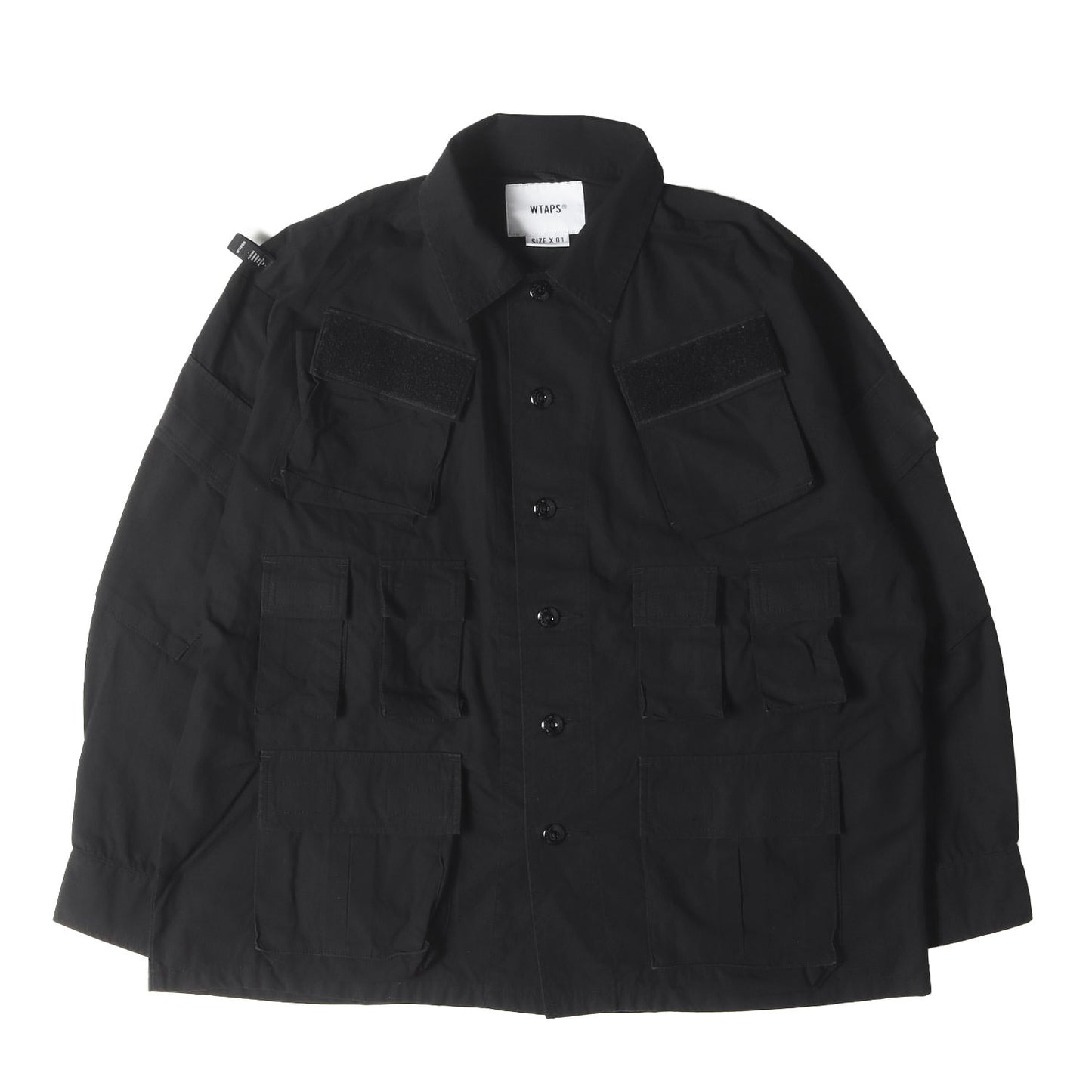 HOODS広島限定 リップストップ モジュラー ミリタリー シャツジャケット(MODULAR / LS)