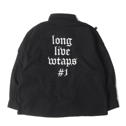 HOODS広島限定 リップストップ モジュラー ミリタリー シャツジャケット(MODULAR / LS)