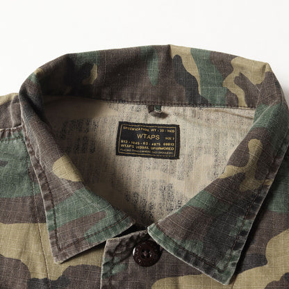 ×A BATHING APE 1stカモ コンビ ミリタリー シャツジャケット(JUNGLE L/S)