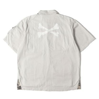 00s クロスボーン ミリタリー BDU 半袖シャツ