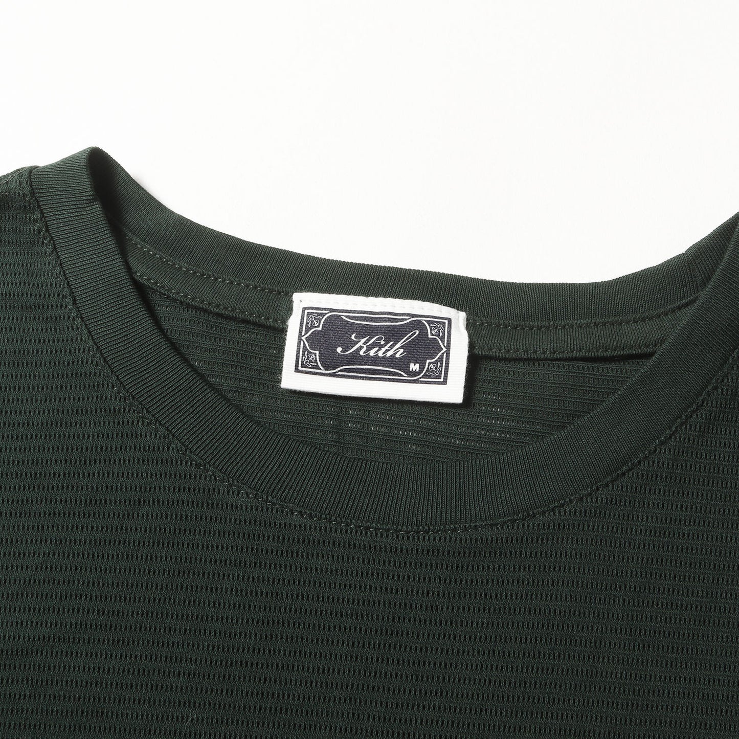 24SS コットンメッシュ クルーネック Tシャツ