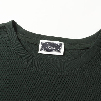 24SS コットンメッシュ クルーネック Tシャツ