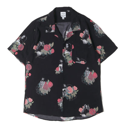 フォトコラージュ レーヨン アロハシャツ