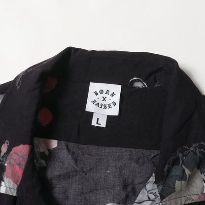 フォトコラージュ レーヨン アロハシャツ