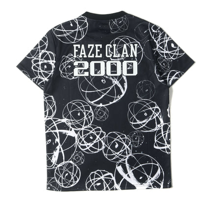 22AW ×FAZE CLAN アトミックサークル柄 ゲームシャツ