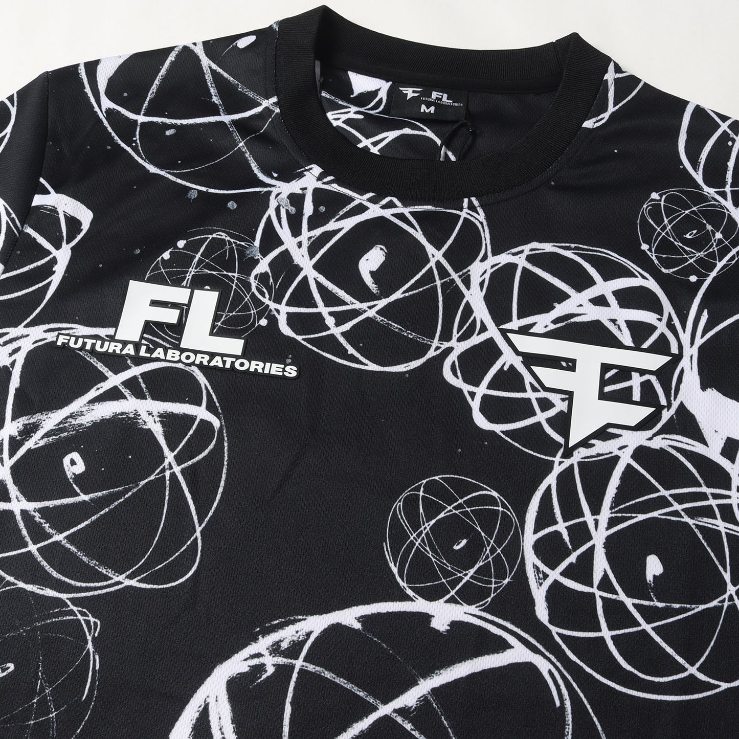 22AW ×FAZE CLAN アトミックサークル柄 ゲームシャツ