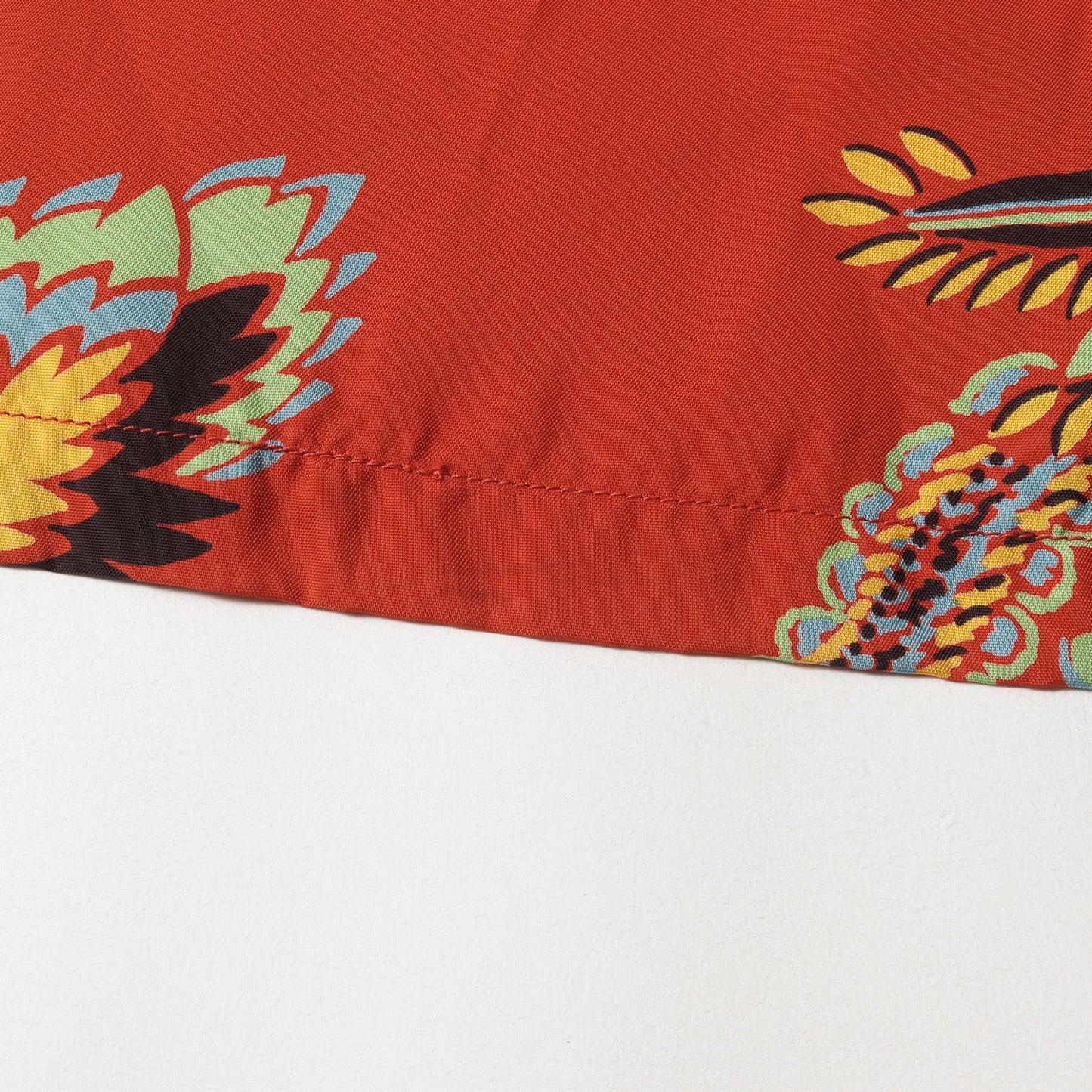 16SS モハラレディ柄 レーヨン アロハシャツ(MOHALA LADY BORDER)