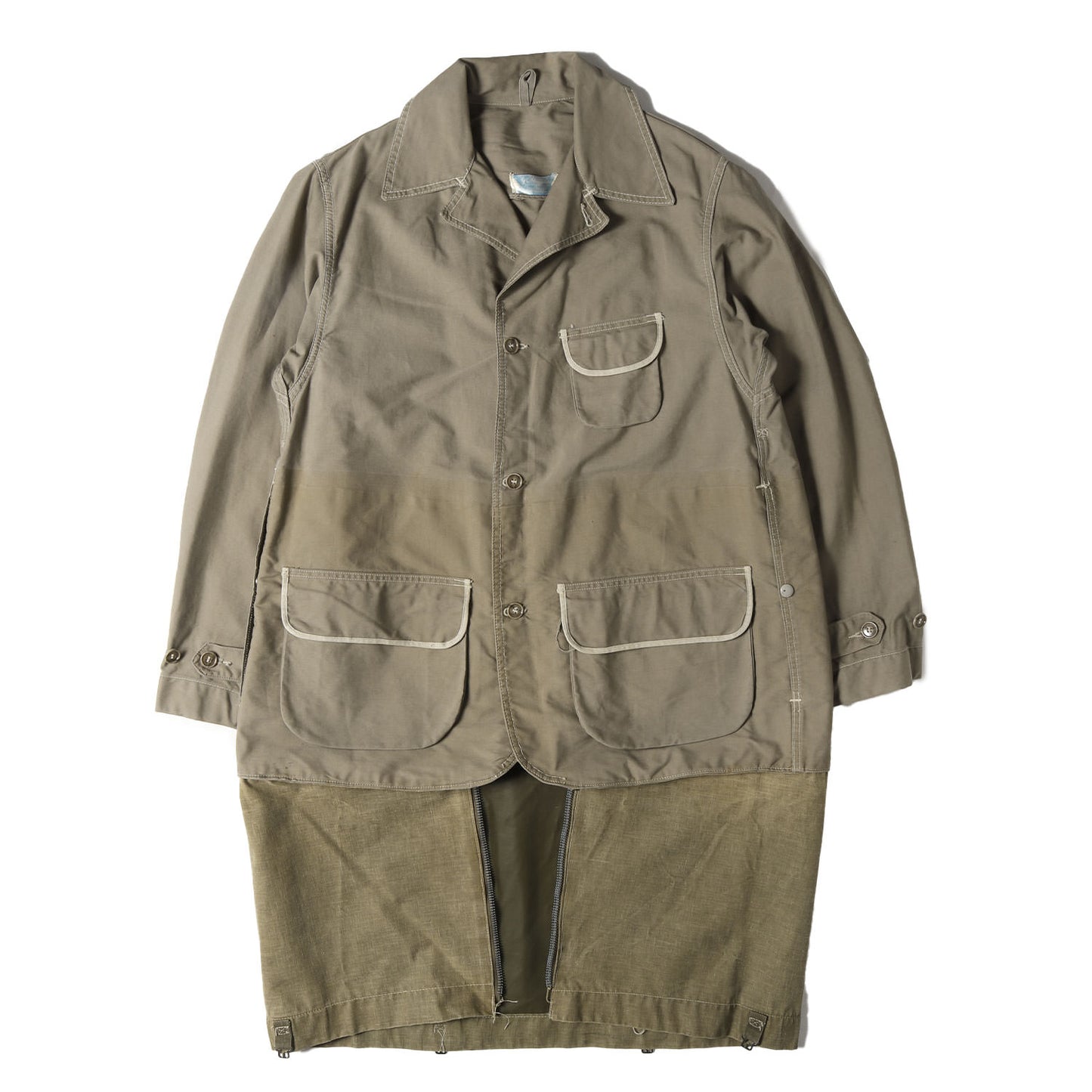 [GOODコンディション] 40s コットンキャンバス フィッシングジャケット / J.C. Higgins ジェーシーヒギンズ