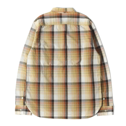 [復刻モデル] オンブレチェック コットン ワークシャツ