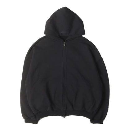 24AW FOG ESSENTIALS アップリケロゴ オーバーサイズ ジップ スウェットパーカー