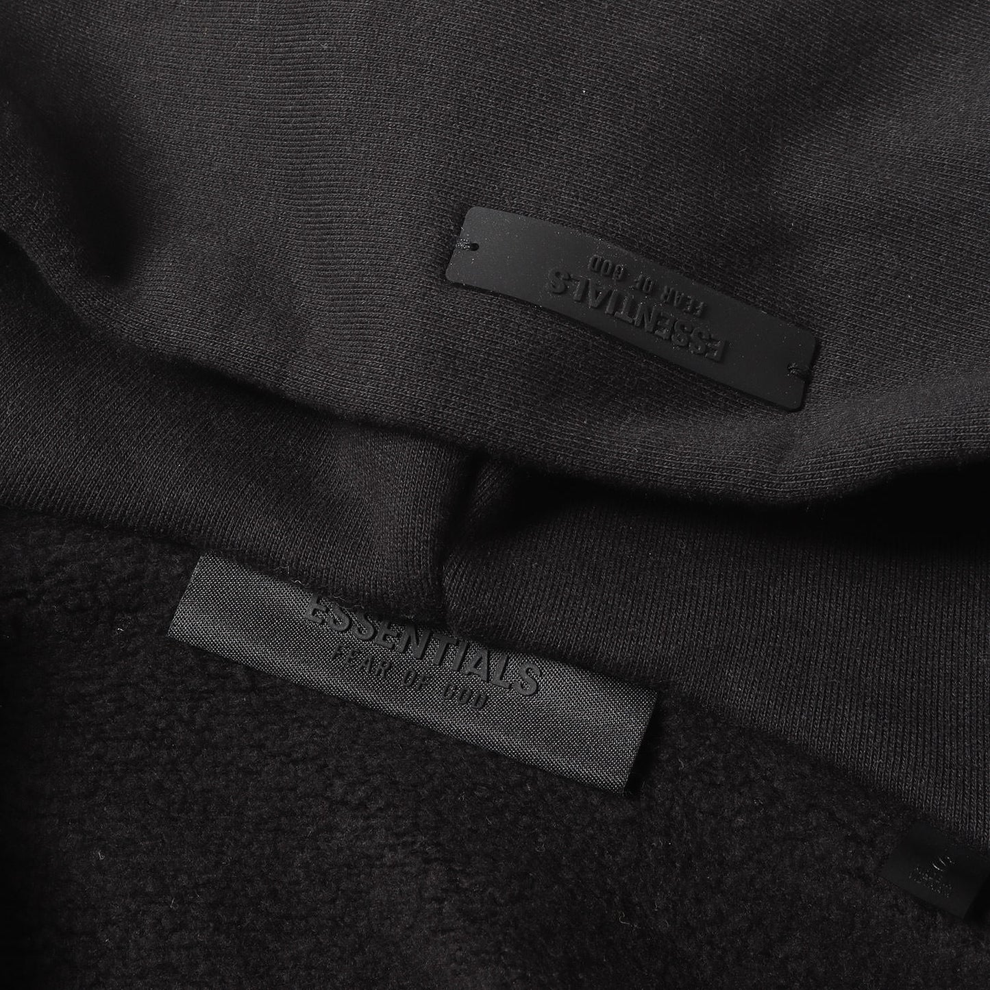 24AW FOG ESSENTIALS アップリケロゴ オーバーサイズ ジップ スウェットパーカー