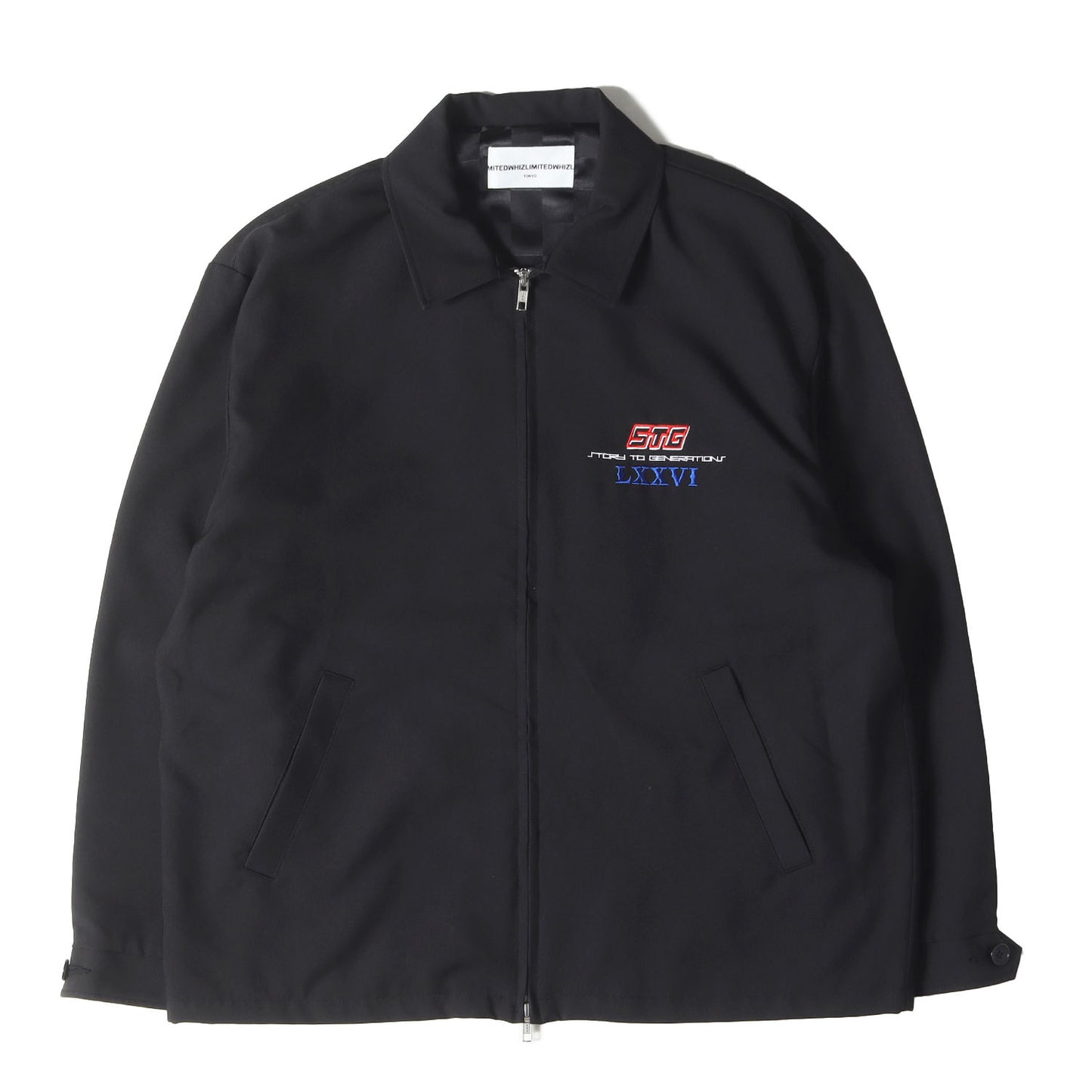 ロゴ刺繍 ストレッチ ドライバージャケット(DRIVER JACKET)