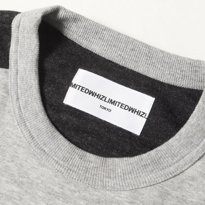 ニット コンビ クルーネック スウェット