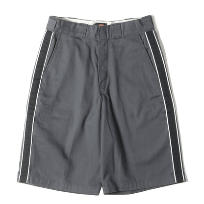 22SS ×Dickies サイドライン ルーズフィット ワーク ショーツ(Stripe 13” Loose Fit Work Short)