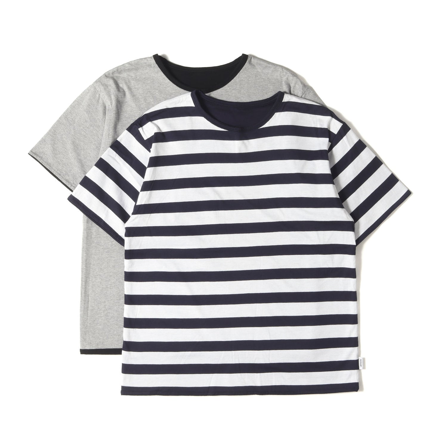 リバーシブル ポケット Tシャツ 2色セット(REVERSIBLE TEE)