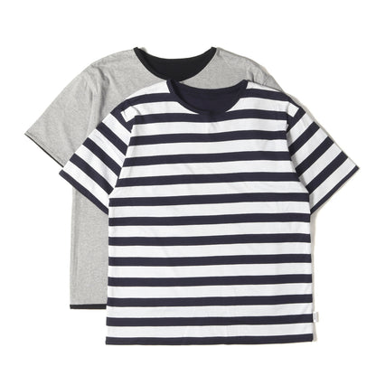 リバーシブル ポケット Tシャツ 2色セット(REVERSIBLE TEE)