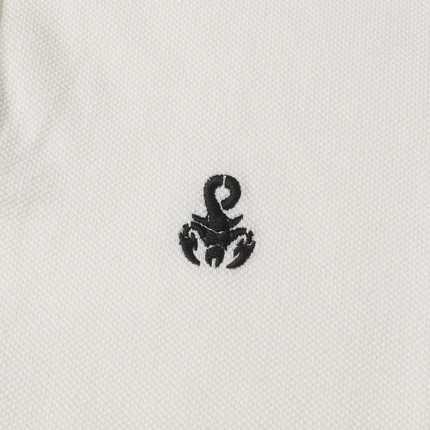 20SS スコーピオン刺繍 ワイド 鹿の子 ポロシャツ(SCORPION WIDE POLO)
