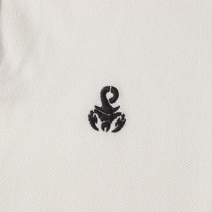 20SS スコーピオン刺繍 ワイド 鹿の子 ポロシャツ(SCORPION WIDE POLO)
