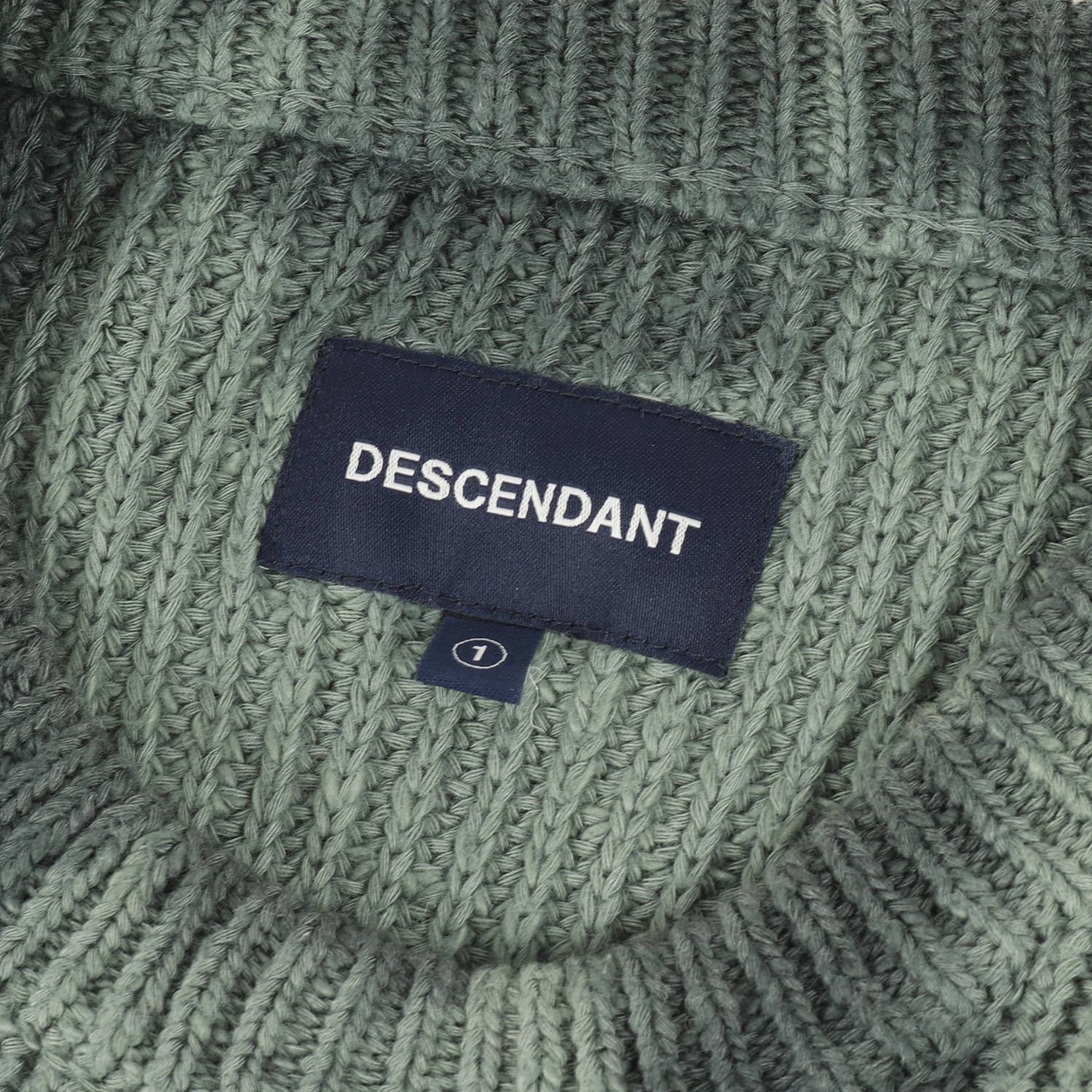 タイダイ染め クルーネック ニットセーター(SMOKE COTTON KNIT)