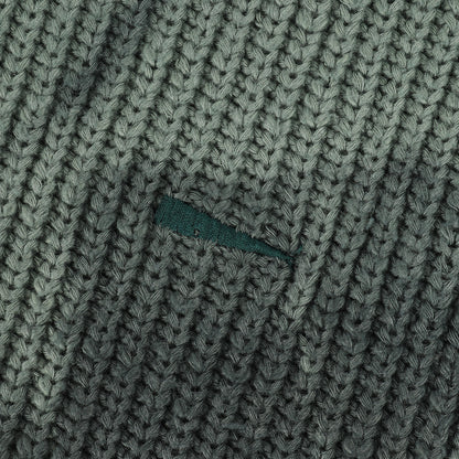 タイダイ染め クルーネック ニットセーター(SMOKE COTTON KNIT)