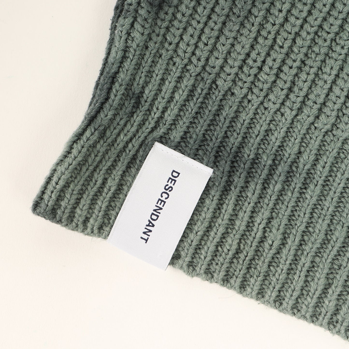 タイダイ染め クルーネック ニットセーター(SMOKE COTTON KNIT)