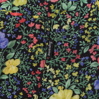 ミニフローラル柄 オープンカラー レーヨン 半袖シャツ(Mini Floral Rayon S/S Shirt)