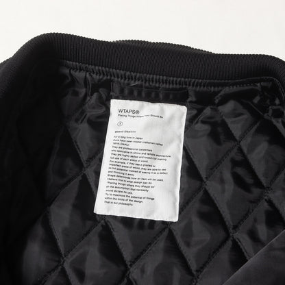 WTVUAワッペン チームジャケット / サテンスタジャン(TEAM JK)