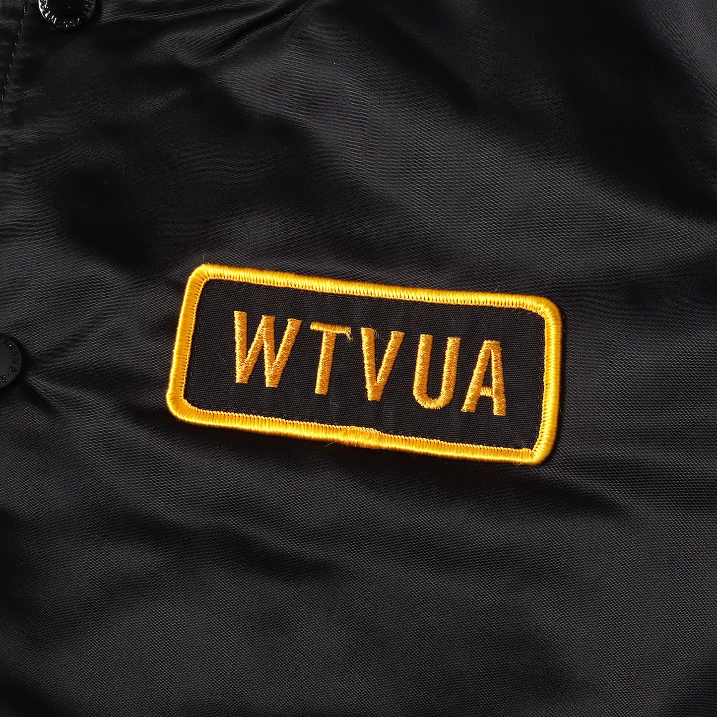 WTVUAワッペン チームジャケット / サテンスタジャン(TEAM JK)