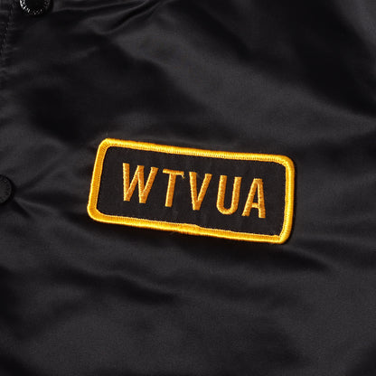 WTVUAワッペン チームジャケット / サテンスタジャン(TEAM JK)