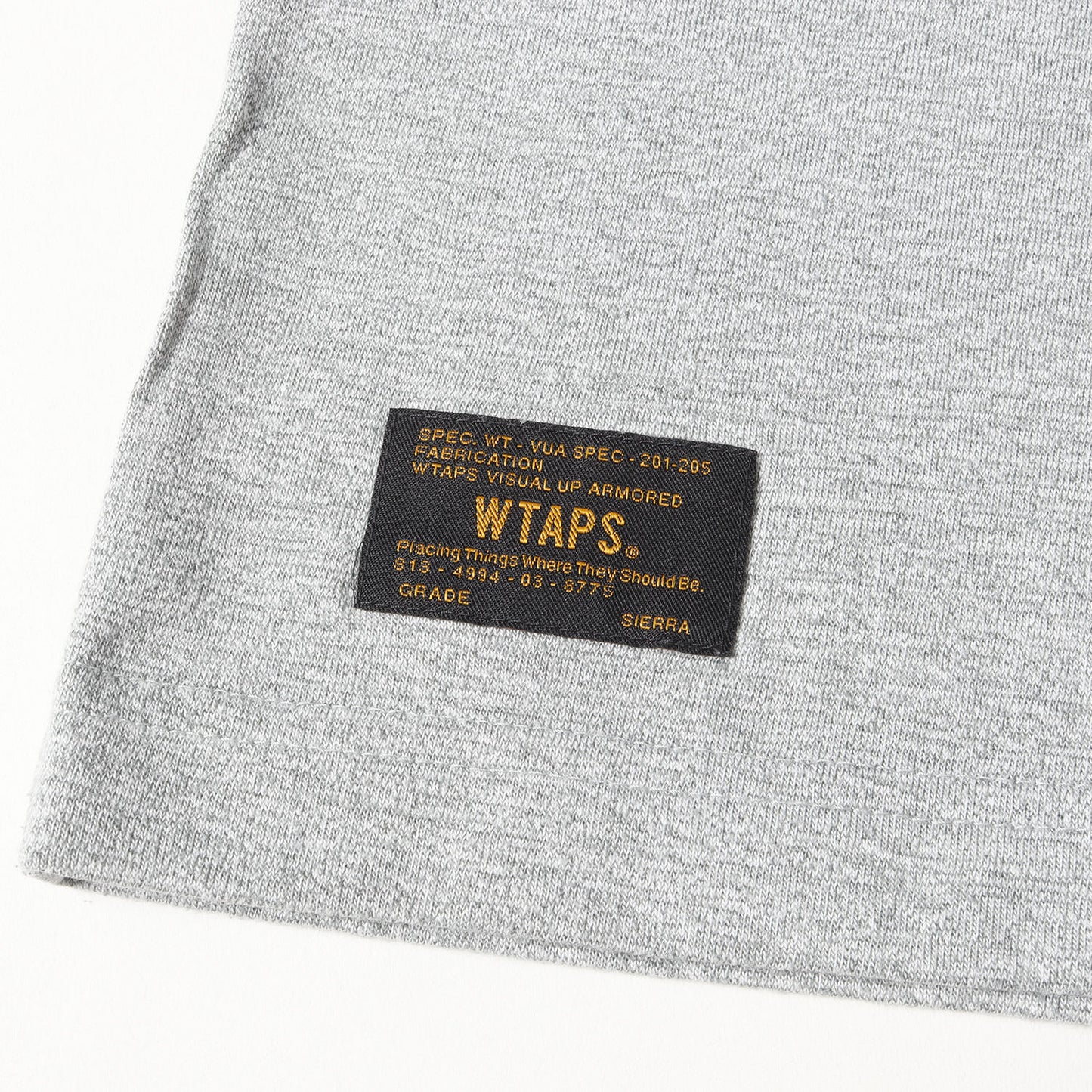 ブランドロゴ刺繍 クルーネック Tシャツ(HELLWEEK SS TEE)