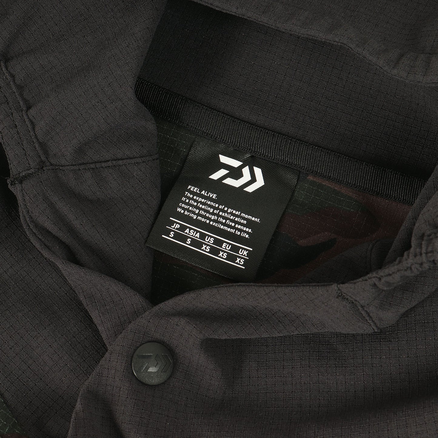 ビッグシルエット ストレッチメッシュ パーカー