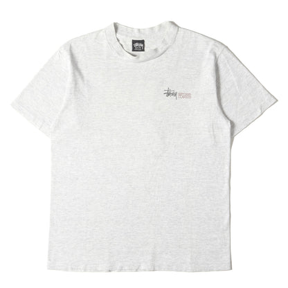 80s OLD STUSSY 黒タグ オールドフォト Tシャツ(USA製 / REMIXED CLASICS)