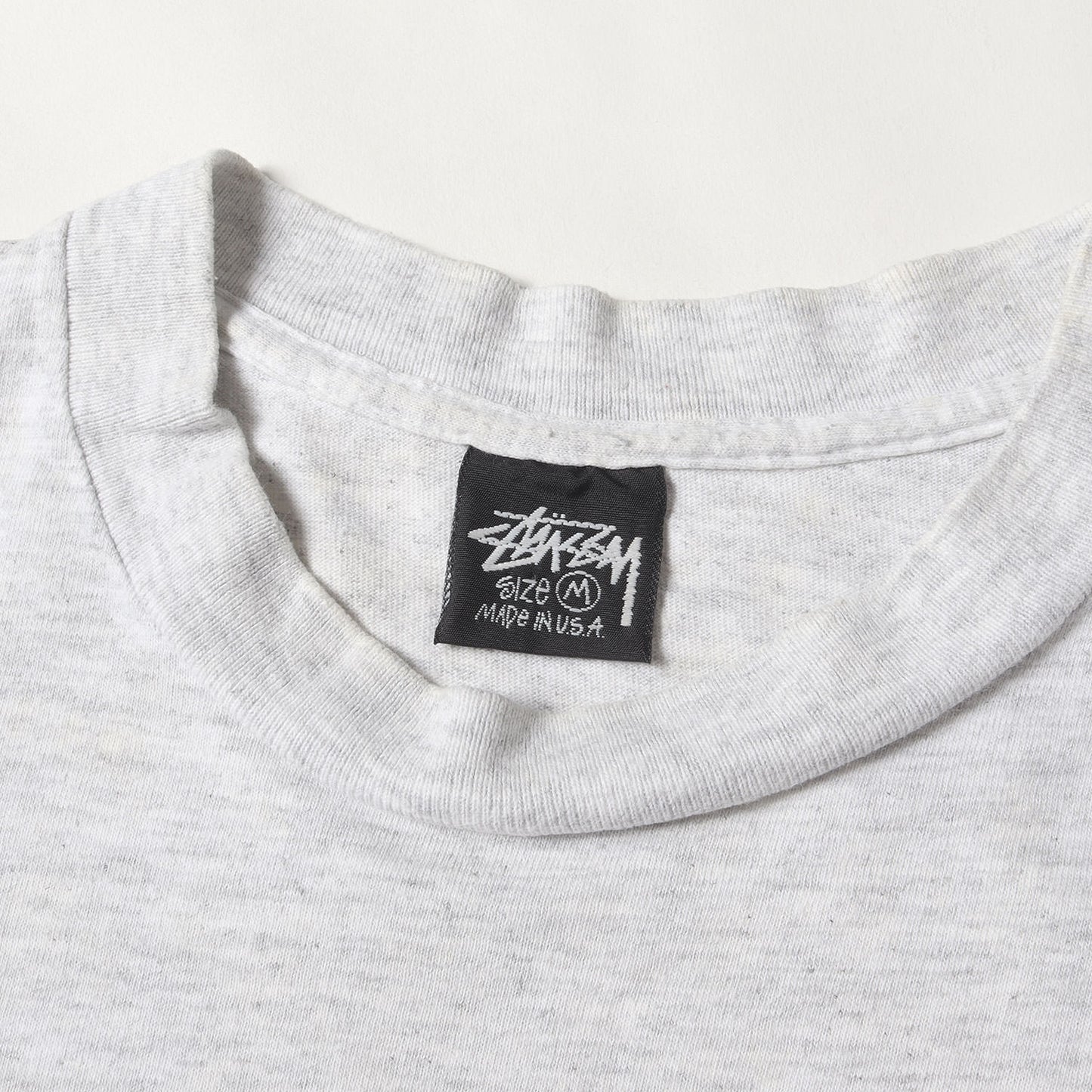 80s OLD STUSSY 黒タグ オールドフォト Tシャツ(USA製 / REMIXED CLASICS)