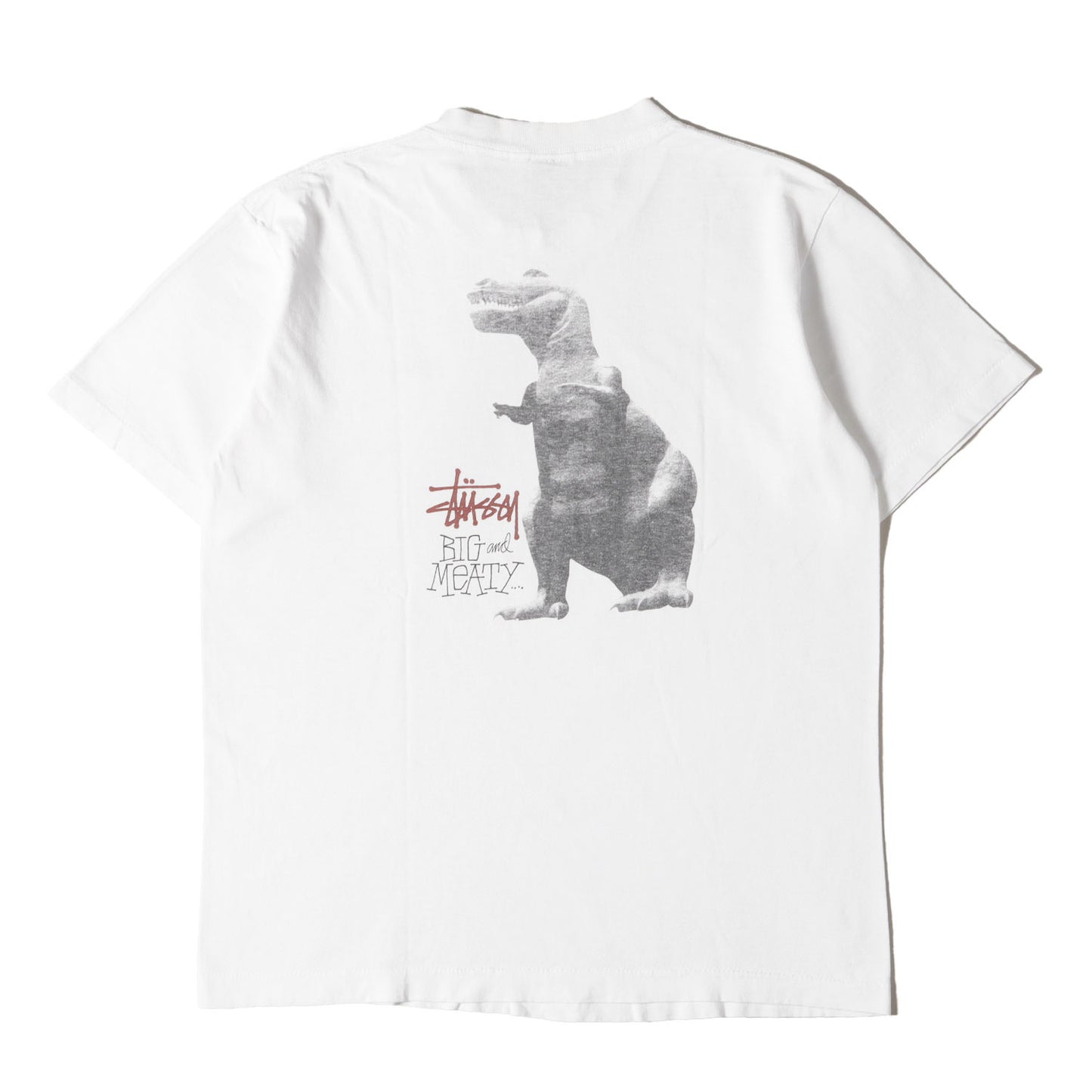 80s OLD STUSSY 黒タグ T-REX 恐竜 Tシャツ(USA製)