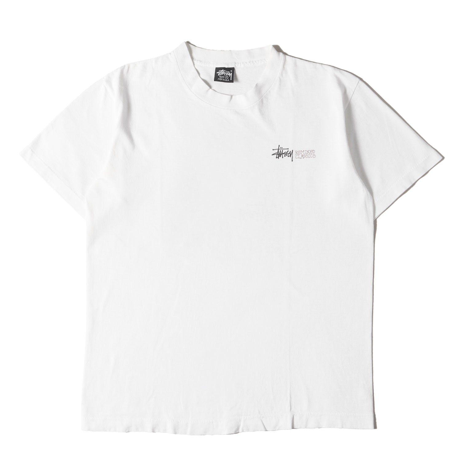 STUSSY (ステューシー) 80s OLD STUSSY 黒タグ T-REX 恐竜 Tシャツ(USA