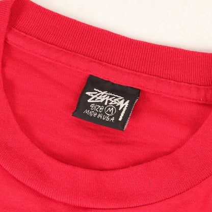 80s OLD STUSSY 黒タグ WORLD TRIBEロゴ ロングスリーブTシャツ(USA製)