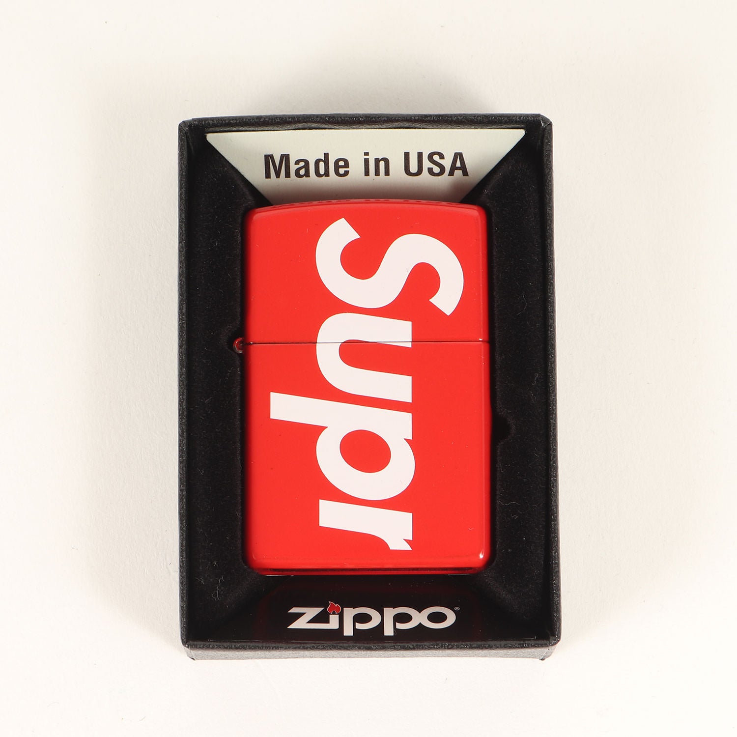 Supreme (シュプリーム) 22SS ×Zippo ブランドロゴ ジッポ ライター