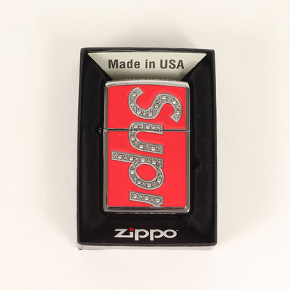 20AW ×Zippo ×Swarovski ブランドロゴ ジッポ ライター(Swarovski Zippo)
